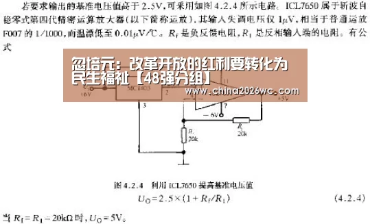忽培元:改革开放的红利要转化为民生福祉【48强分组】(图1) 2026赛程